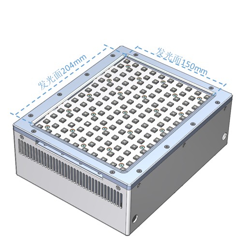 Customized 385nm UV Oven Emitting Area