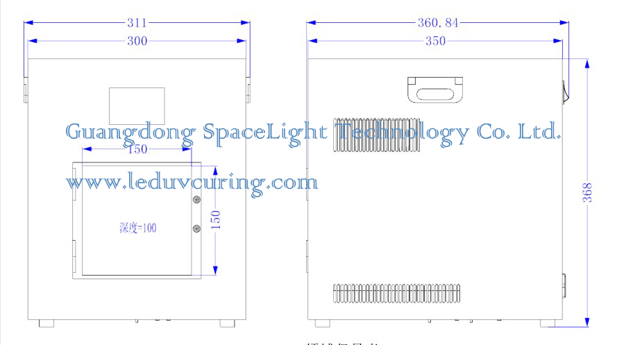 Industrial Specilization UV Light Curing Box 365nm Suppliers
