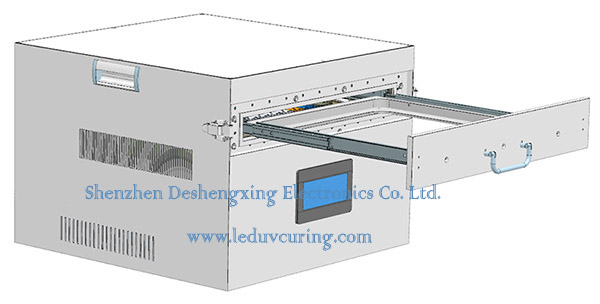 365nm Wafer LED UV Curing Systems Debonding from UV Tape