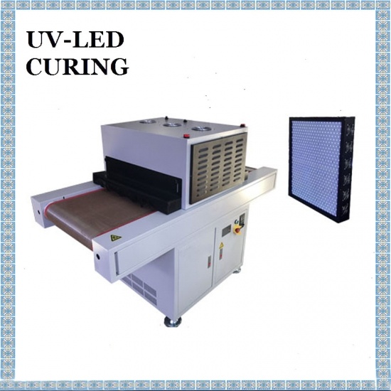 500 * 400 мм широкоекранен UV светлинен източник LED UV втвърдяваща машина