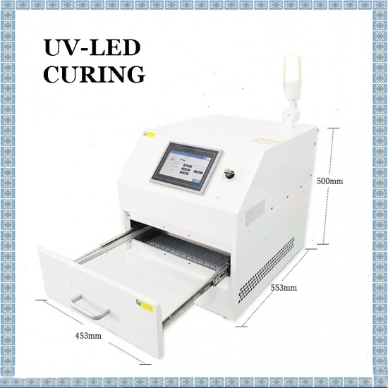 Светлинна блокираща UV лазерна машина за отлепване на полупроводникови UV филми Дегумиране на полимеризиращата кутия