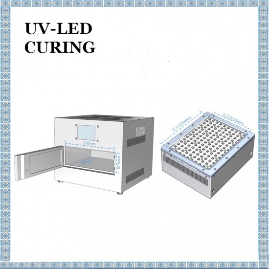  385nm UV фурна затворена UV втвърдяване кутия 3D печат втвърдяване