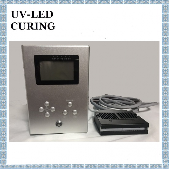 Линейно облъчване 100mm UV LED светлина източник UV лепило втвърдяване UV източник на светлина