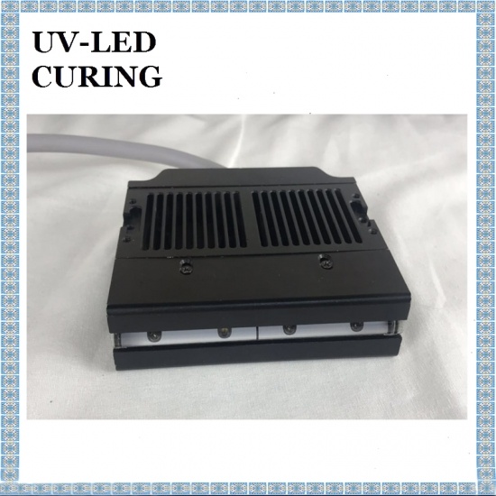 Линейно облъчване 100mm UV LED светлина източник UV лепило втвърдяване UV източник на светлина
