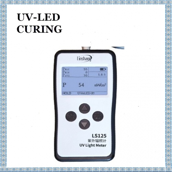 ls125 uva led - x1 uv интензитет за измерване на интензивност, специален за светодиоден точков източник на светлина