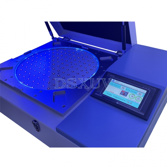 12 инча UV лента UV система за втвърдяване, машина, отделена от UV филм от вафлен чип
