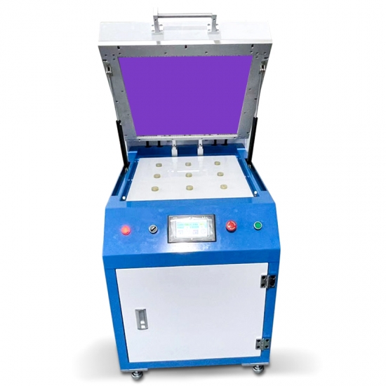 мида 500*500 мм UV лента UV система за втвърдяване, намаляваща вискозитета на синия филм
