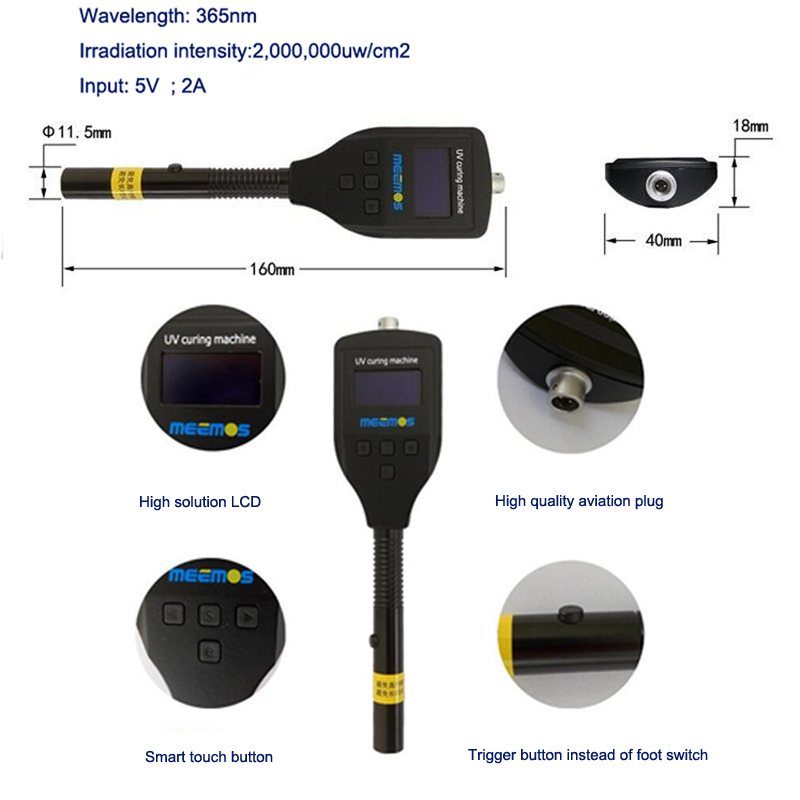 UV LED USB Curing Machine