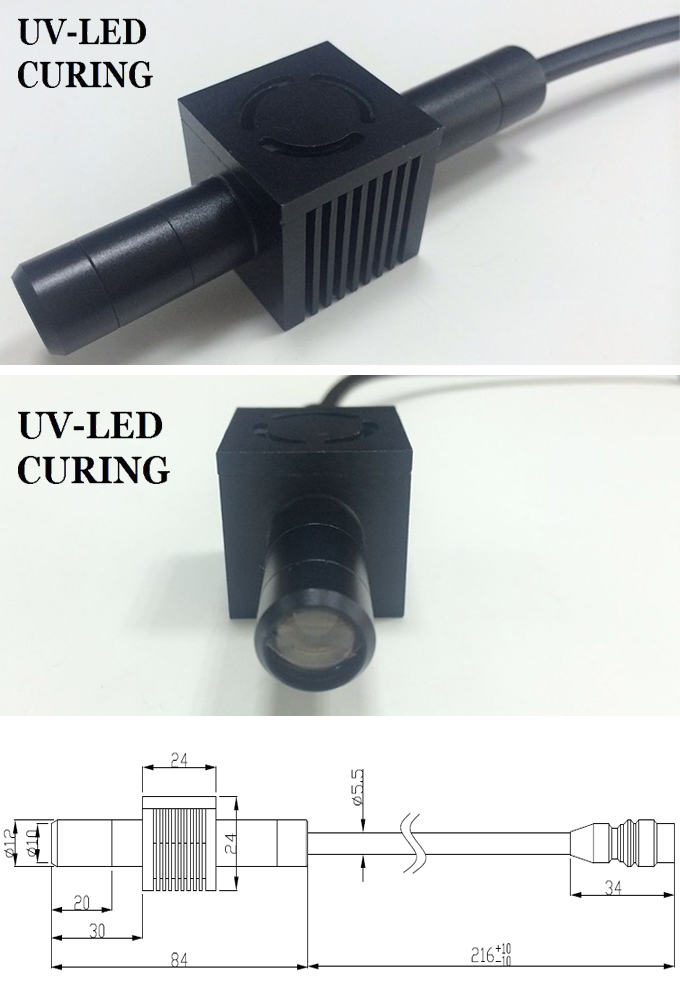 Irradiation Single-Head UV LED Spot Light Source