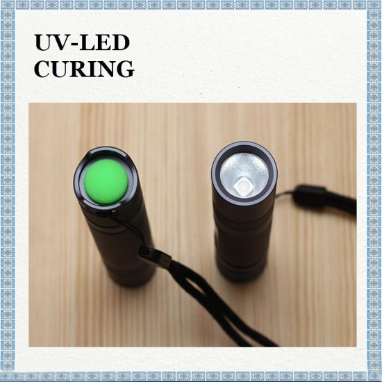 UV led фенер 365nm UV флуоресценция откриване професионални фенерче