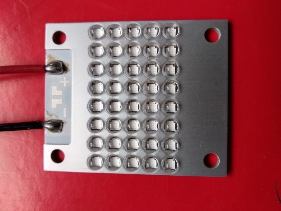 Високо захранващ модул UV led 31 × 19mm