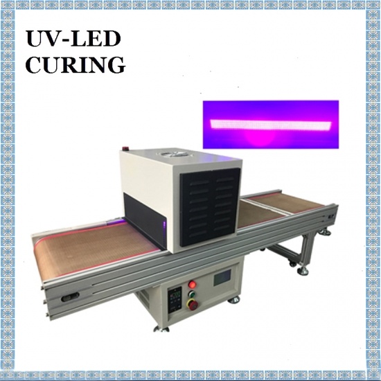  350x30mm Конвейер UV LED втвърдяване машина за офсетов печат