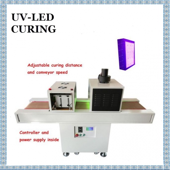 365nm UV LED втвърдяване машина с живачна лампа интегрирана втвърдяване машина