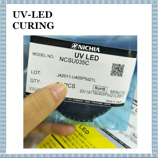 Внос Япония NICHIA 405nm UV LED NCSU035C ултравиолетови светлини чипове