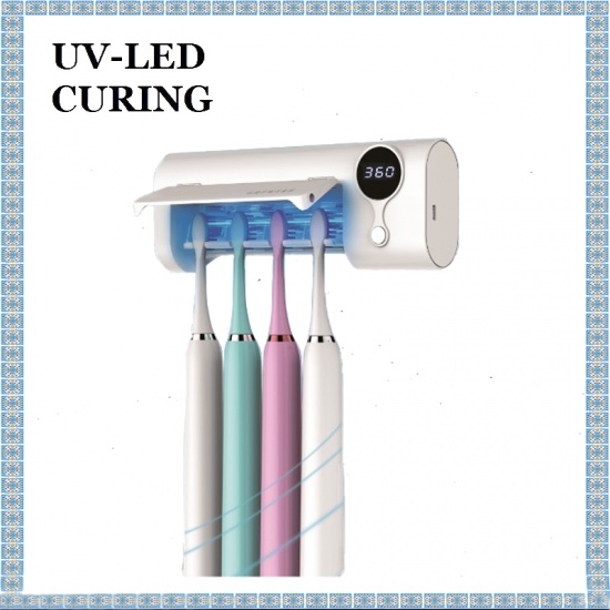 UV дезинфектор за четка за зъби, с монтиран на стената адсорбция неперфорированное поле, ултравиолетова дезинфекция на четка за зъби 