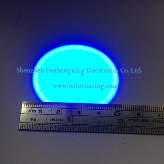 Стандартна LED униформа оптична леща за UV LED точков източник на светлина UV втвърдяващо оборудване