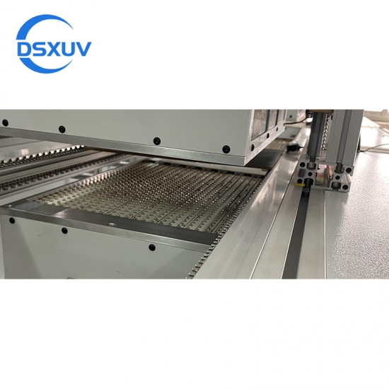 двойно втвърдяване на линията UV пещ UV инспекционен конвейер 365nm 