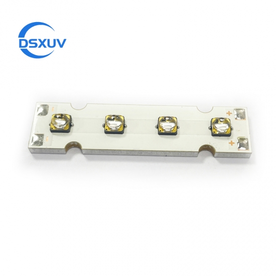 Високомощен 20W 365nm UV LED модул, използващ CUN6GB1A ултравиолетови LED светлинни перли
