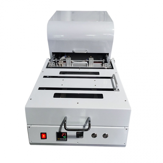 Полупроводникова машина за ламиниране на вафлени чипове с двоен филм