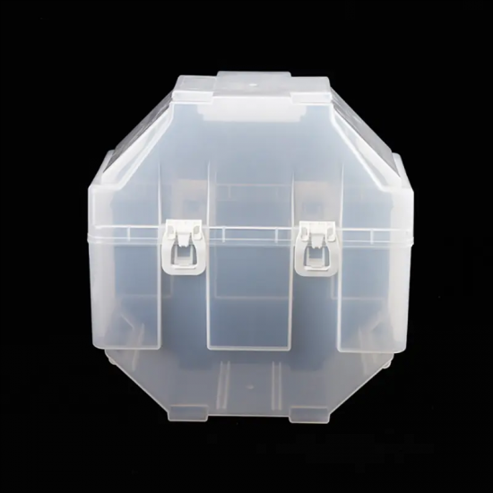 12-инчова PP осмоъгълна кутия за вафли с рамка за вафли