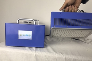UV LED втвърдяващо оборудване, използвано в оптично свързване на лещата